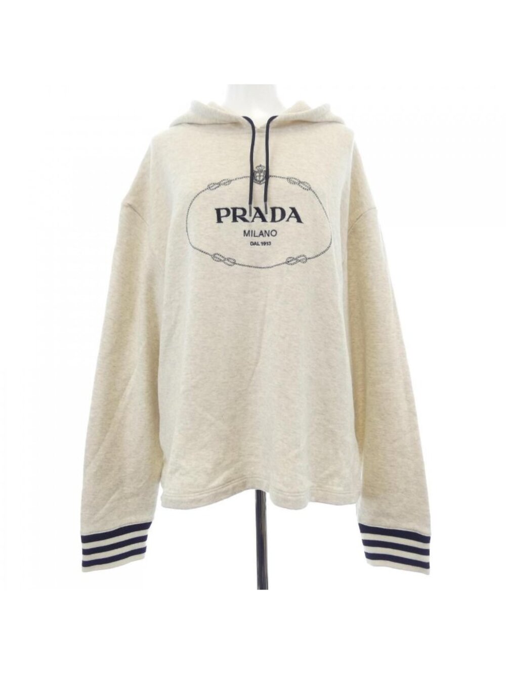 Prada Hoodie Beige